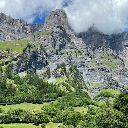 Ferienwohnung Alpen-Zauber Leukerbad Exterior foto